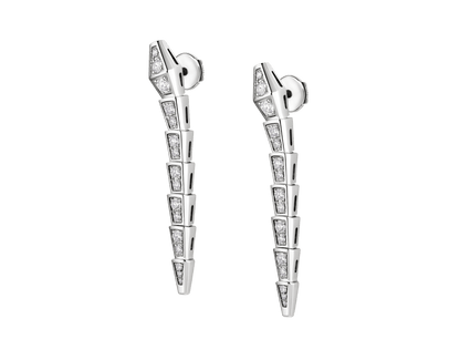 Carave Paris Serpenti Pavé Drop Earrings