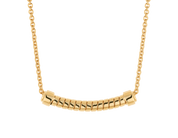 Carave Paris Serpenti Viper Tubogas Necklace in Yellow Gold