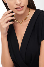 Carave Paris Serpenti Wrap Collar Necklace