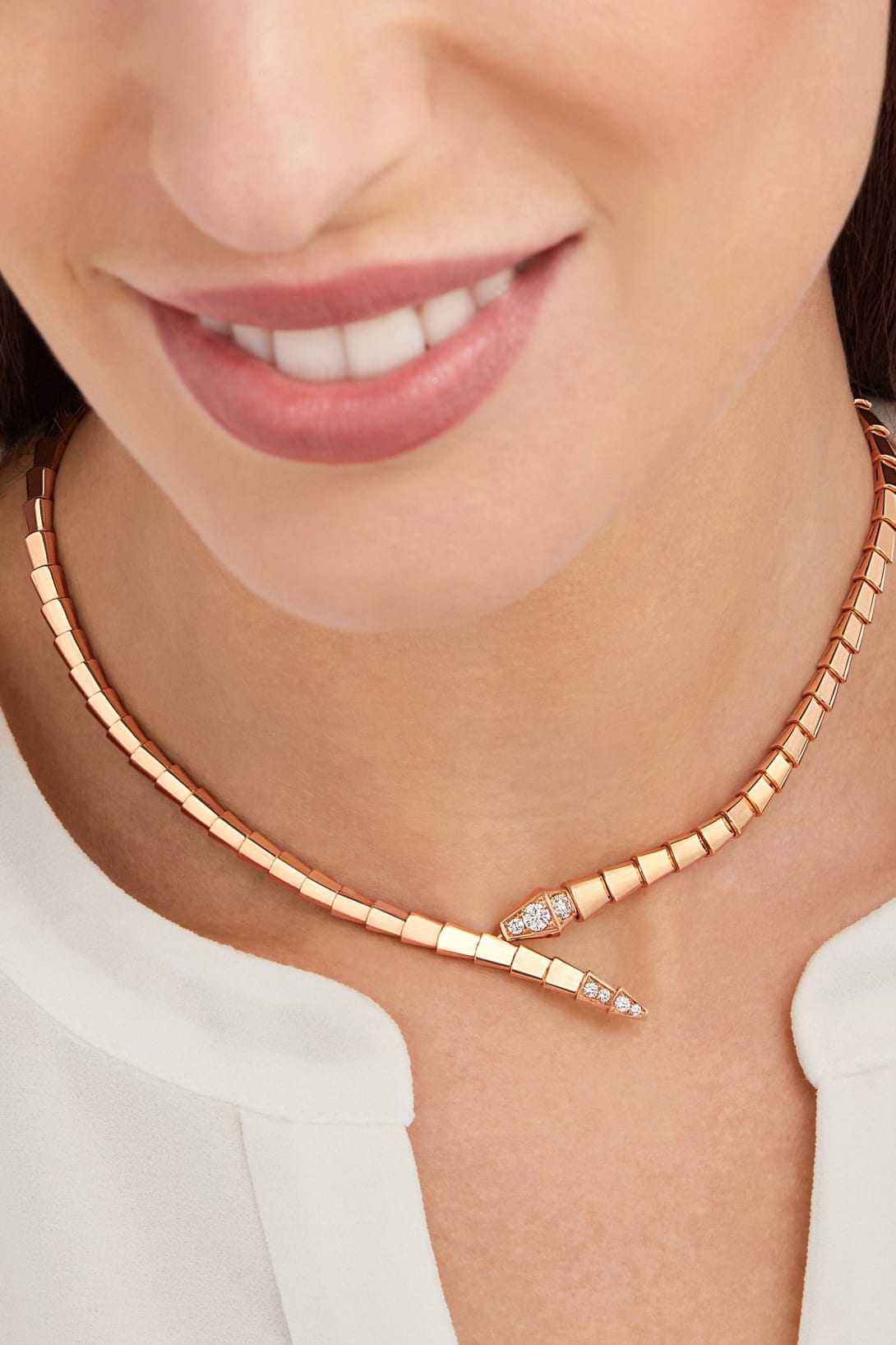 Carave Paris Serpenti Wrap Collar Necklace
