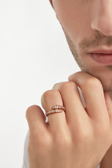 Carave Paris Serpentine Diamond Wrap Ring