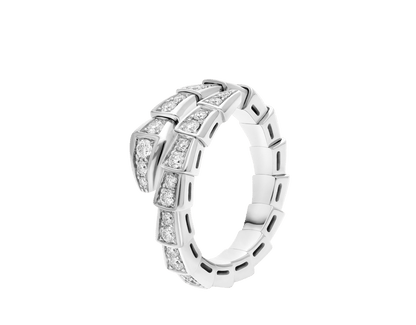 Carave Paris Serpentine Diamond Wrap Ring
