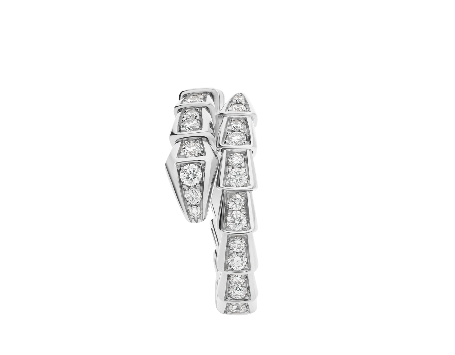 Carave Paris Serpentine Diamond Wrap Ring