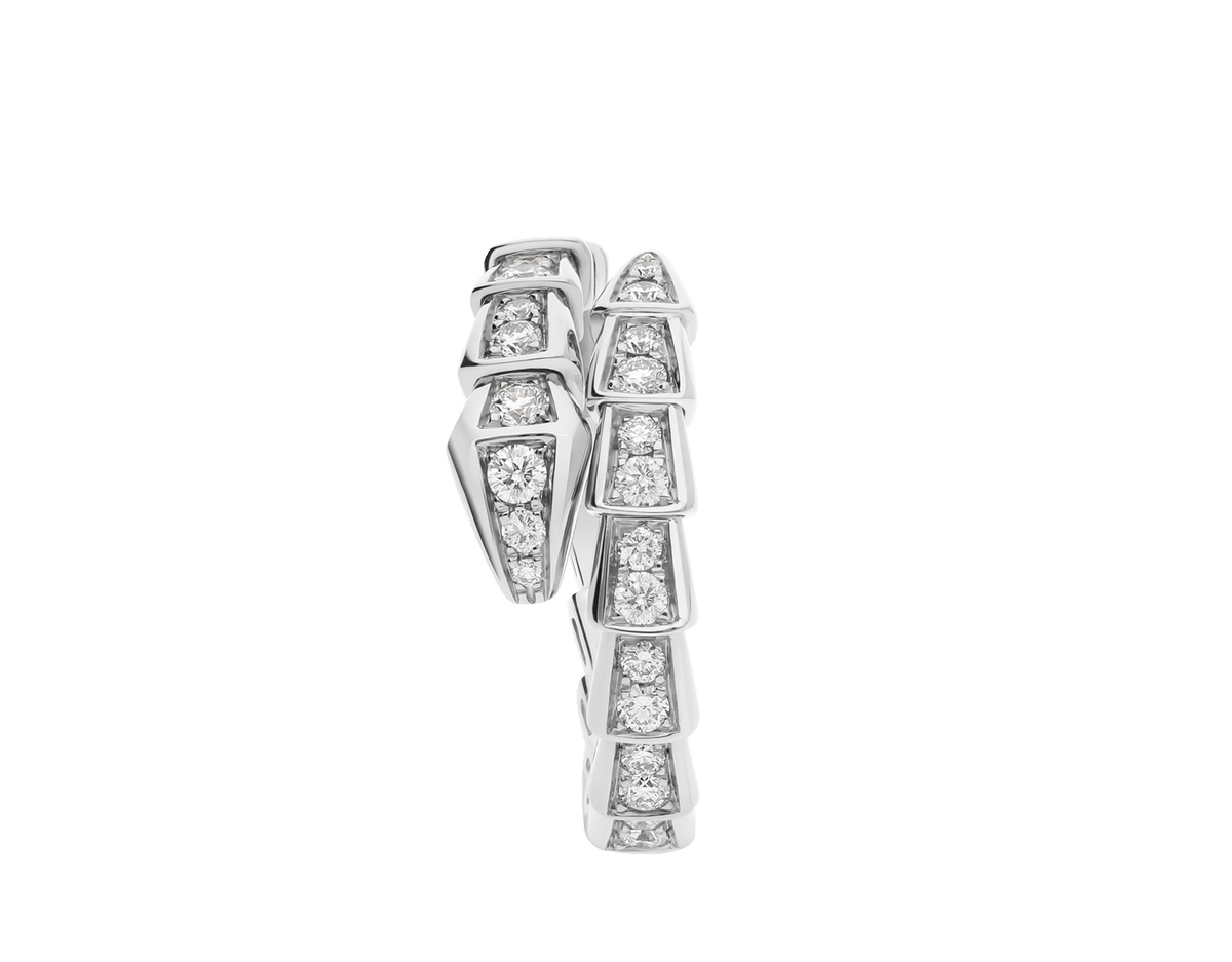 Carave Paris Serpentine Diamond Wrap Ring