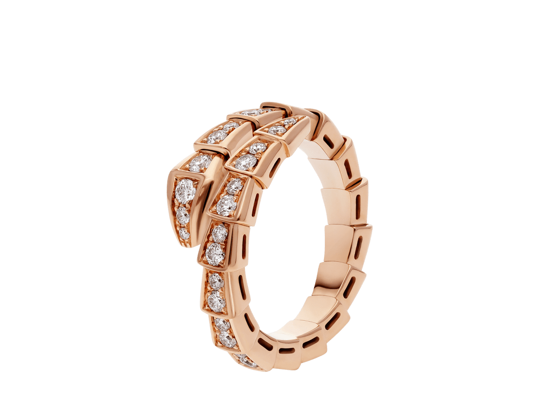 Carave Paris Serpentine Diamond Wrap Ring