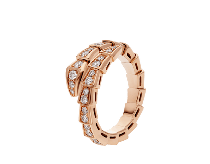 Carave Paris Serpentine Diamond Wrap Ring