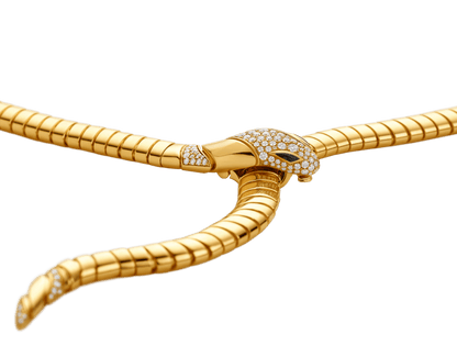 Carave Paris Serpentine Y Drop Collar Necklace