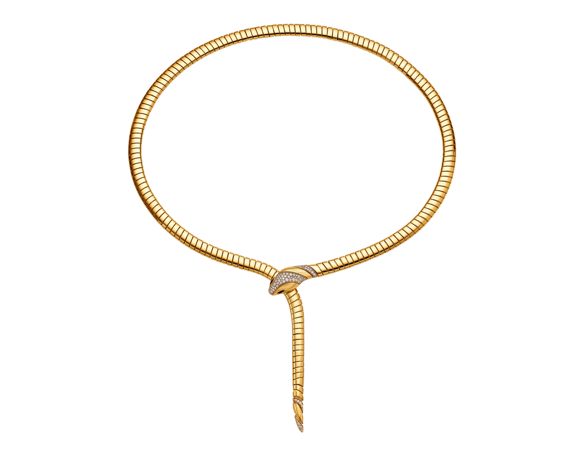 Carave Paris Serpentine Y Drop Collar Necklace