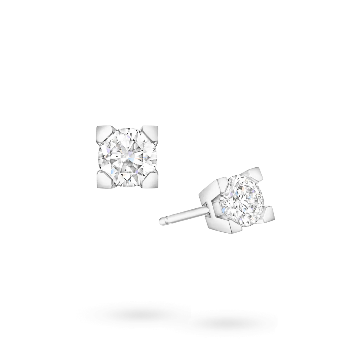 Carave Paris Signature Diamond Stud Earrings