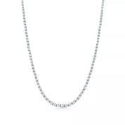 Carave Paris Silver Crystal Tennis Choker Necklace