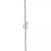 Carave Paris Silver Crystal Tennis Choker Necklace