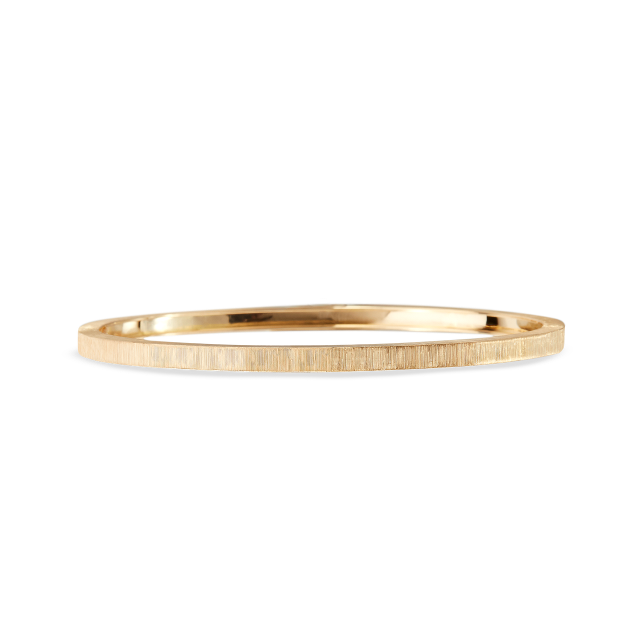 Carave Paris Slim Brushed Finish Stackable Bangle