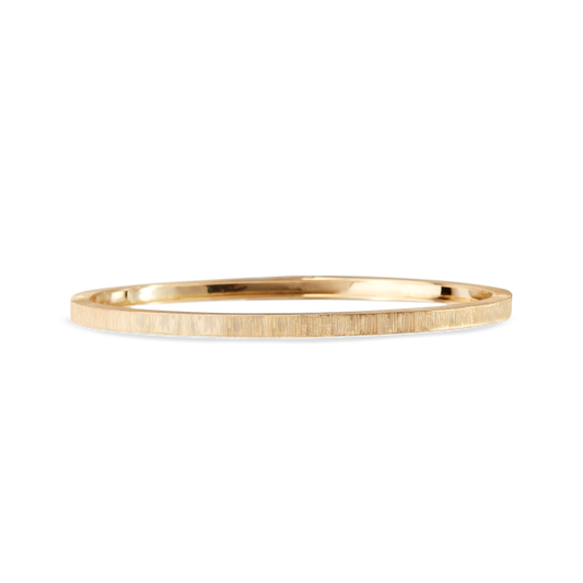 Carave Paris Slim Brushed Finish Stackable Bangle