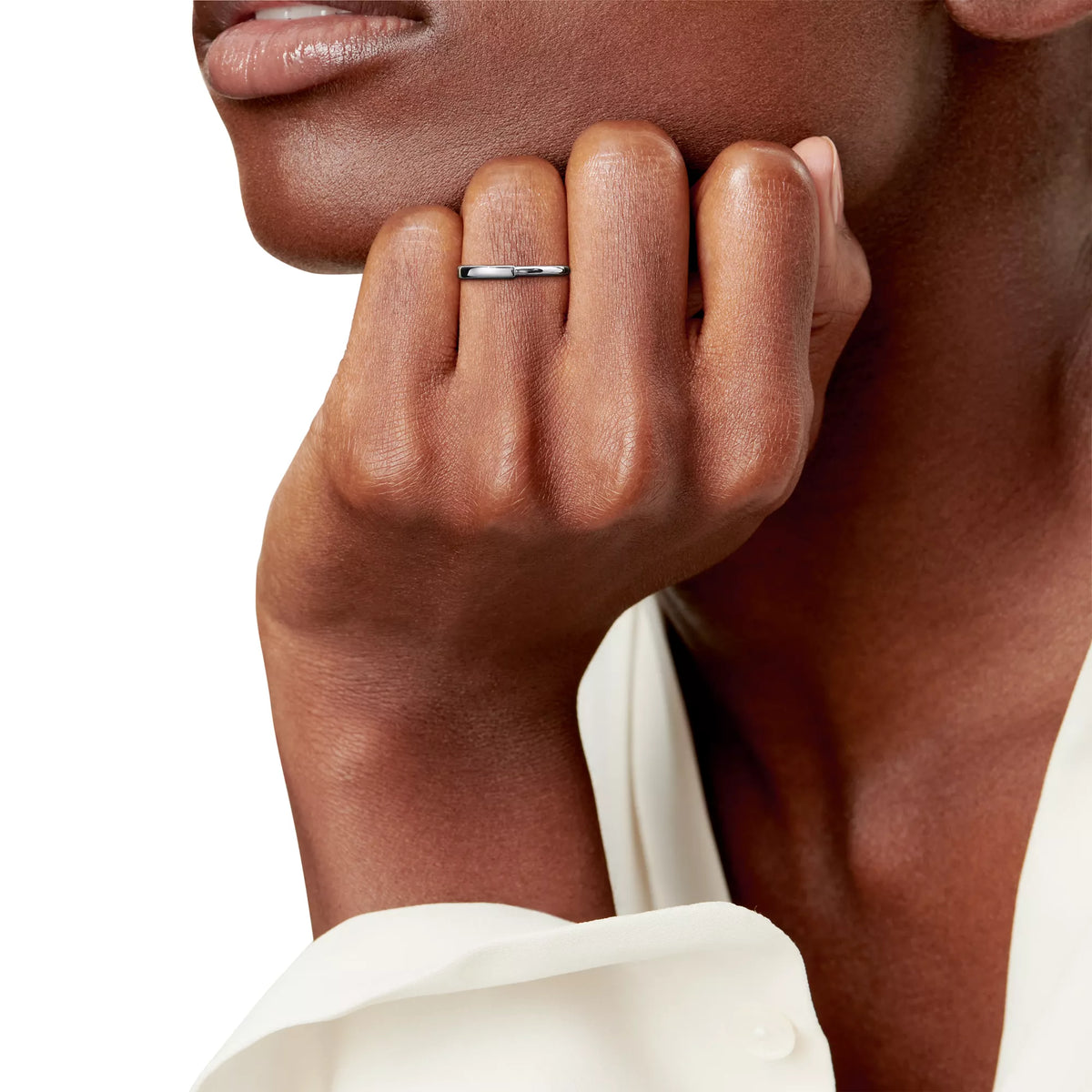 Carave Paris Slim Polished Stacking Band Ring