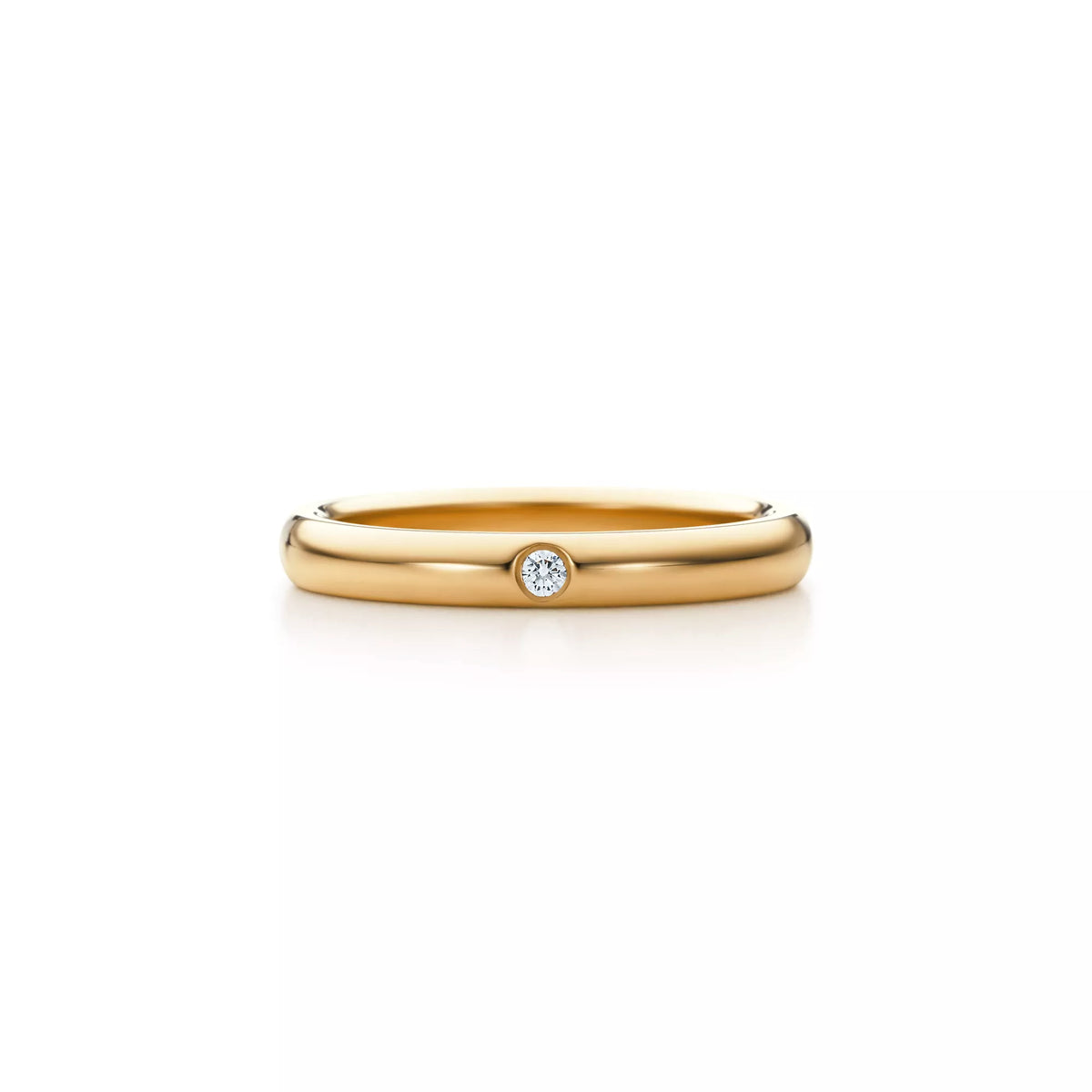 Carave Paris Solitaire Bezel Diamond Band Ring