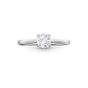Carave Paris Solitaire Round Brilliant Diamond Engagement Ring