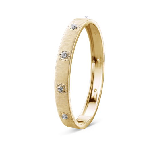 Carave Paris Starburst Diamond Bangle