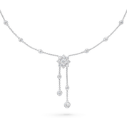 Carave Paris Sunflower Diamond Drop Necklace