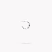 Carave Paris Textured Diamond Huggie Earrings
