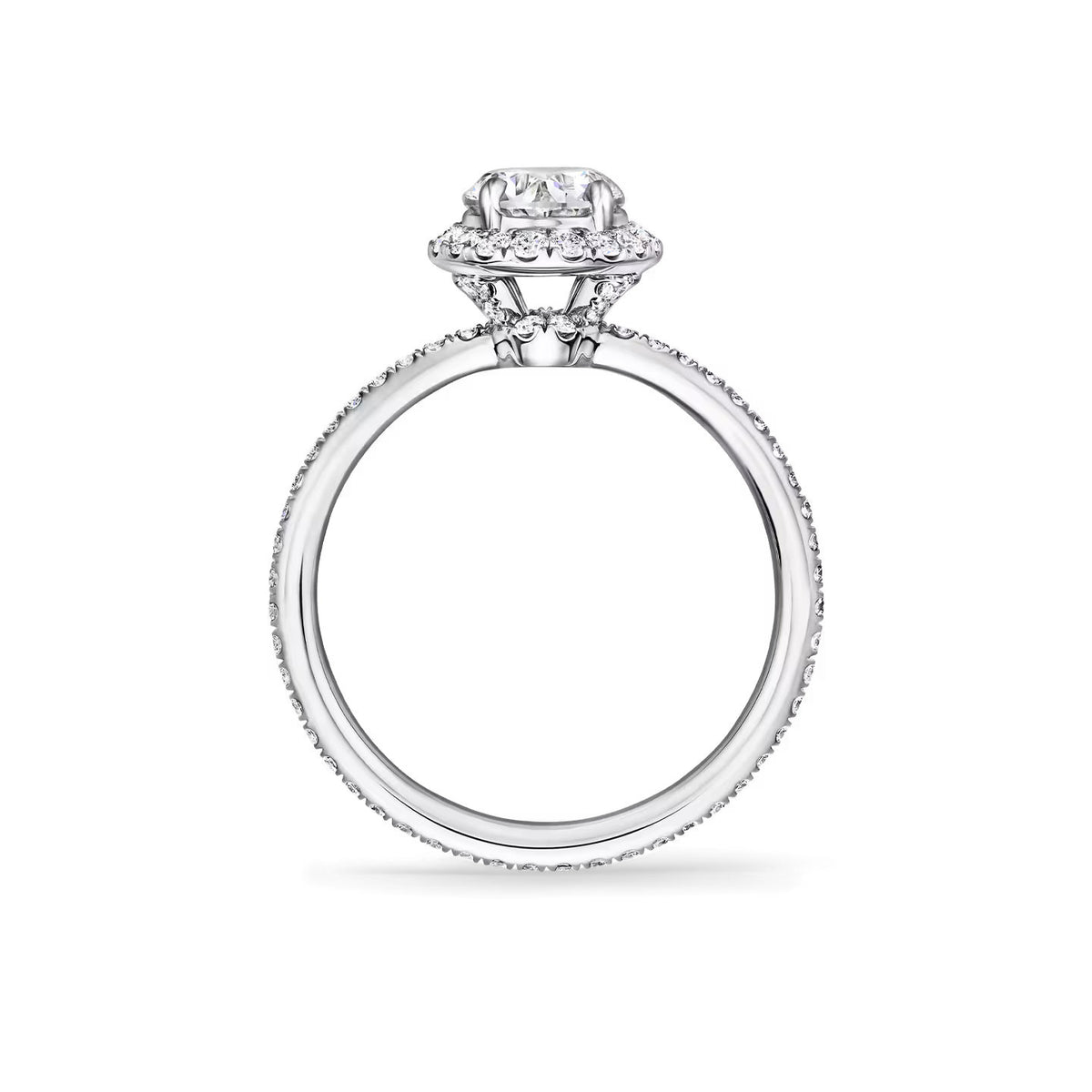 Carave Paris The One Oval Diamond Halo Engagement Ring