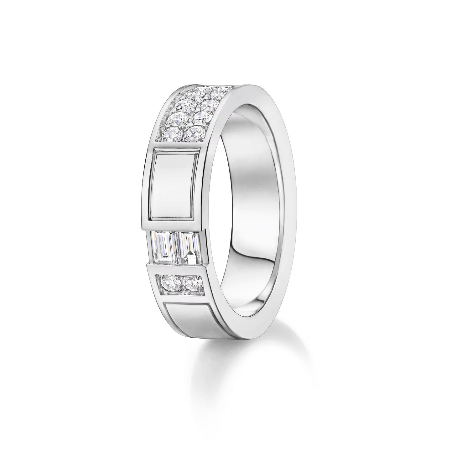 Carave Paris Traffic Diamond Wedding Band