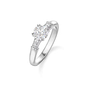 Carave Paris Tryst Oval Cut Diamond Engagement Ring