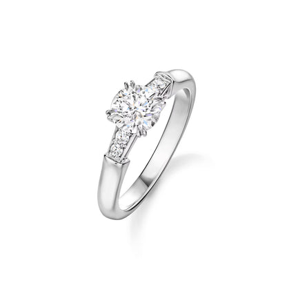Carave Paris Tryst Oval Cut Diamond Engagement Ring
