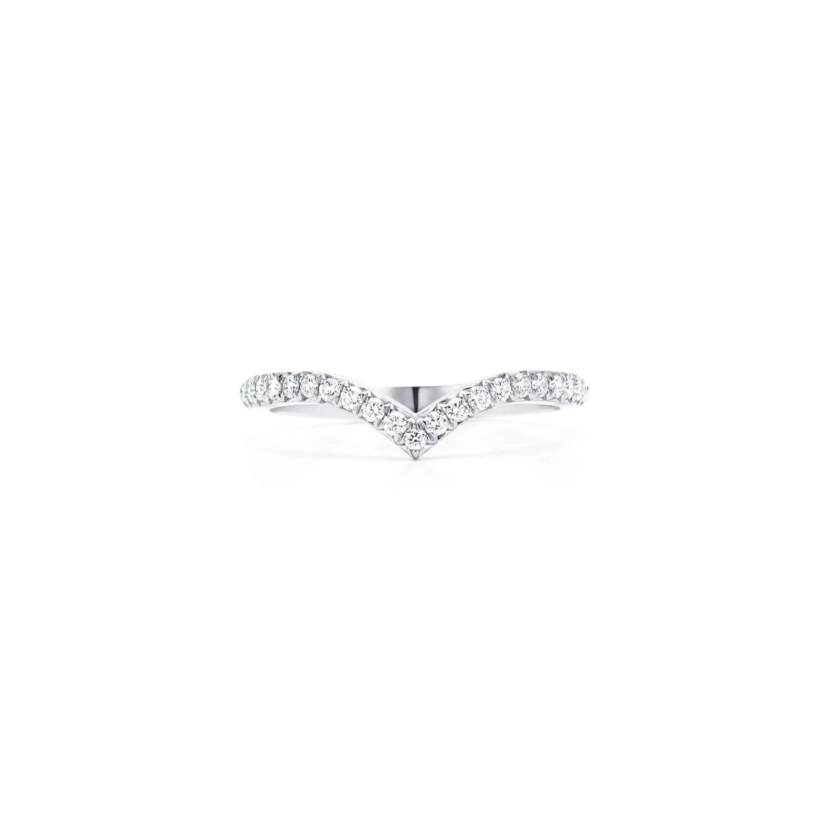 Carave Paris V Shaped Diamond Contour Band