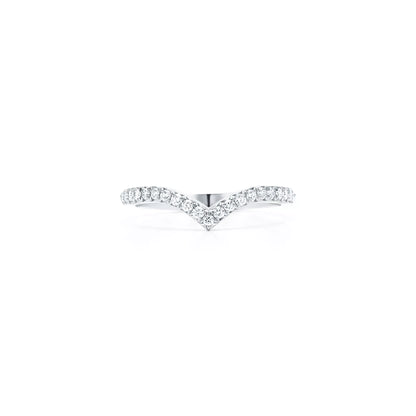 Carave Paris V Shaped Diamond Contour Band