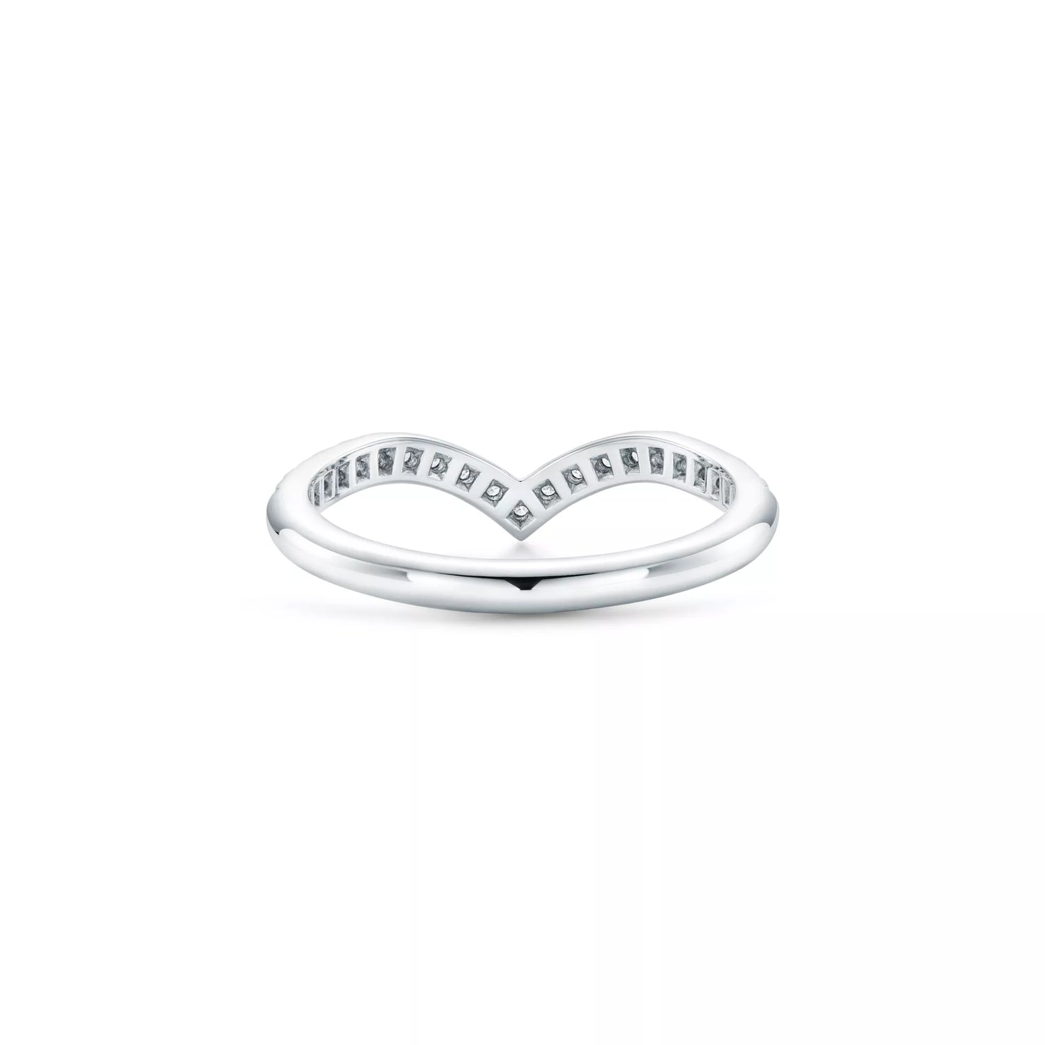 Carave Paris V Shaped Diamond Contour Band