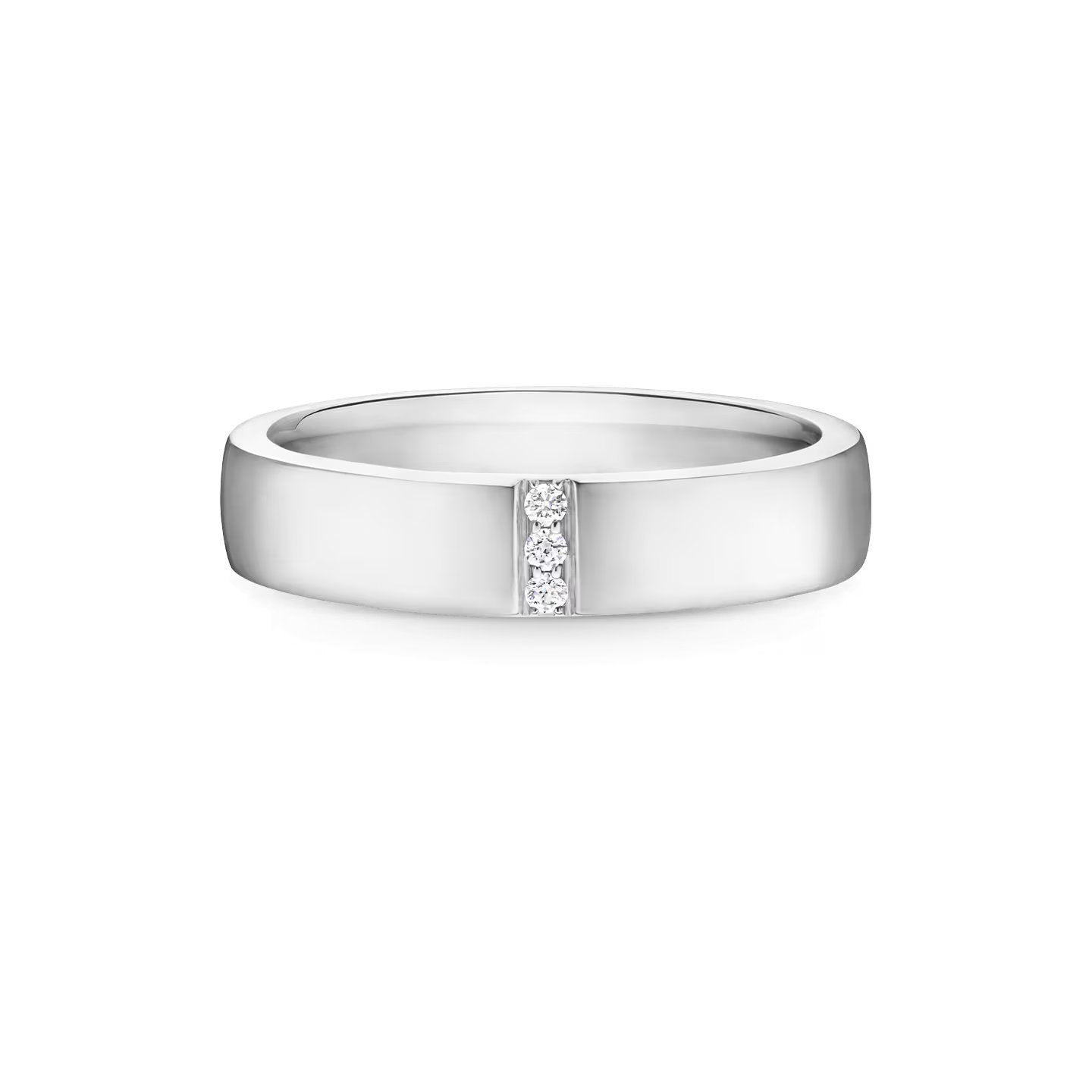 Carave Paris Vertical Diamond Row Wedding Band