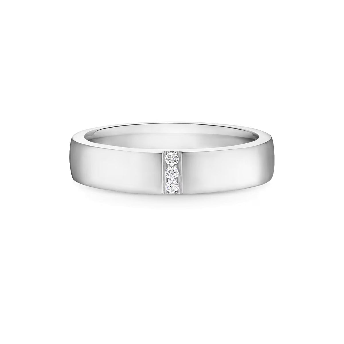 Carave Paris Vertical Diamond Row Wedding Band