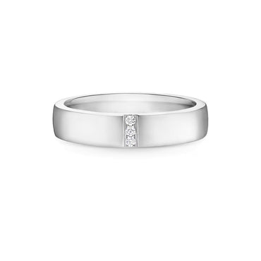 Carave Paris Vertical Diamond Row Wedding Band