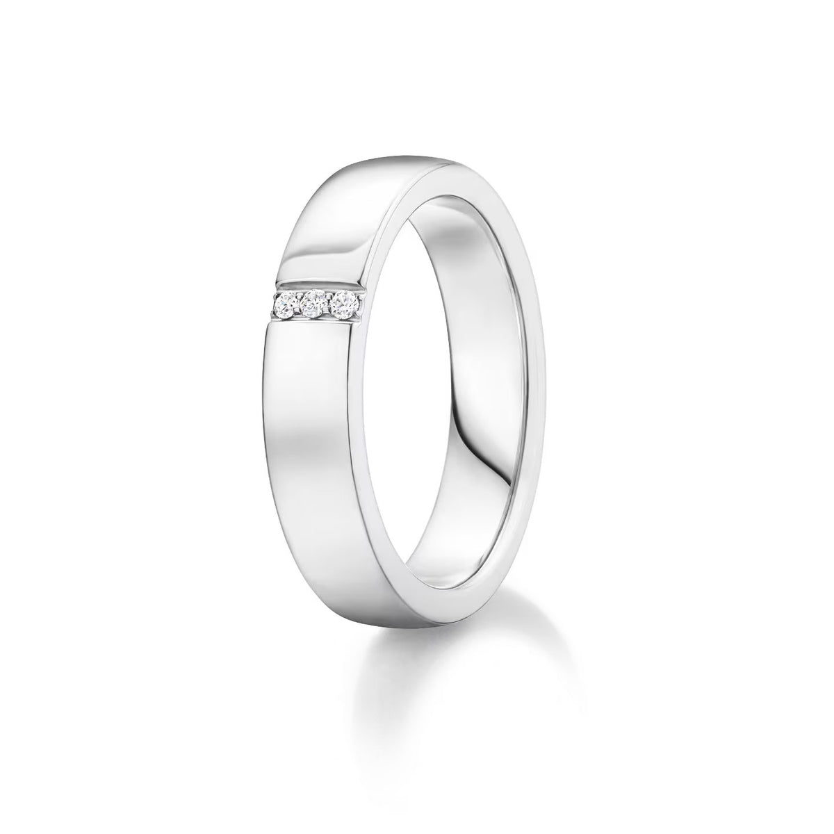 Carave Paris Vertical Diamond Row Wedding Band