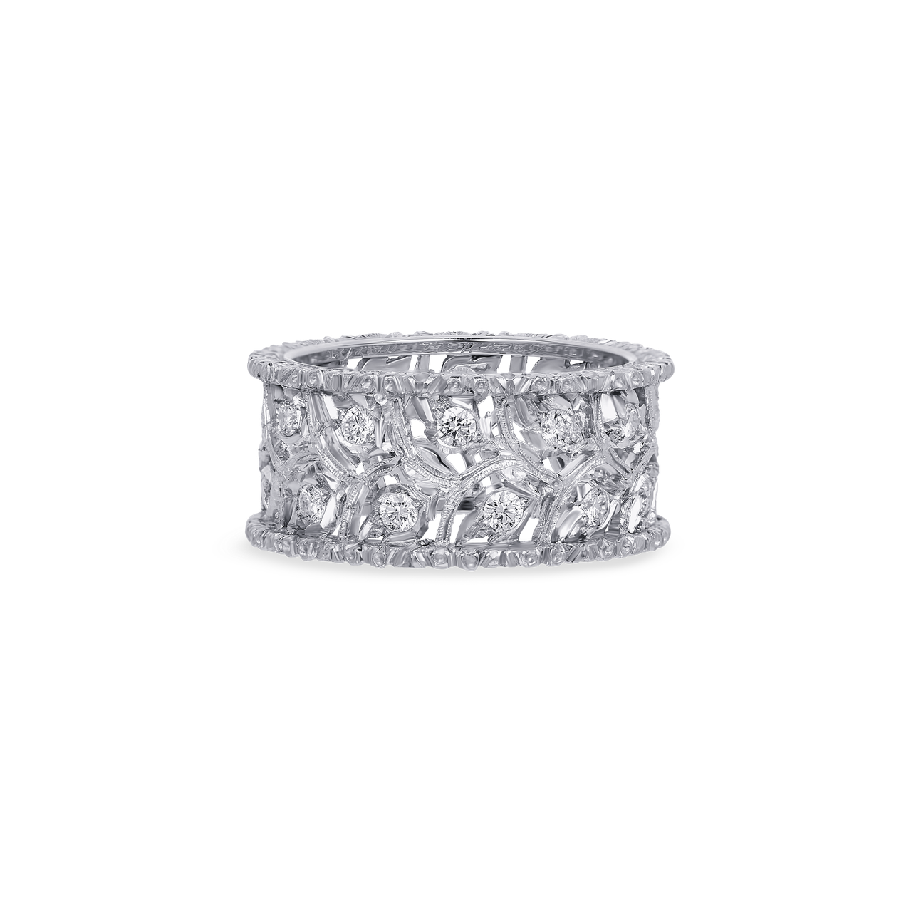 Carave Paris Vine Lattice Eternity Band Ring
