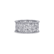 Carave Paris Vine Lattice Eternity Band Ring