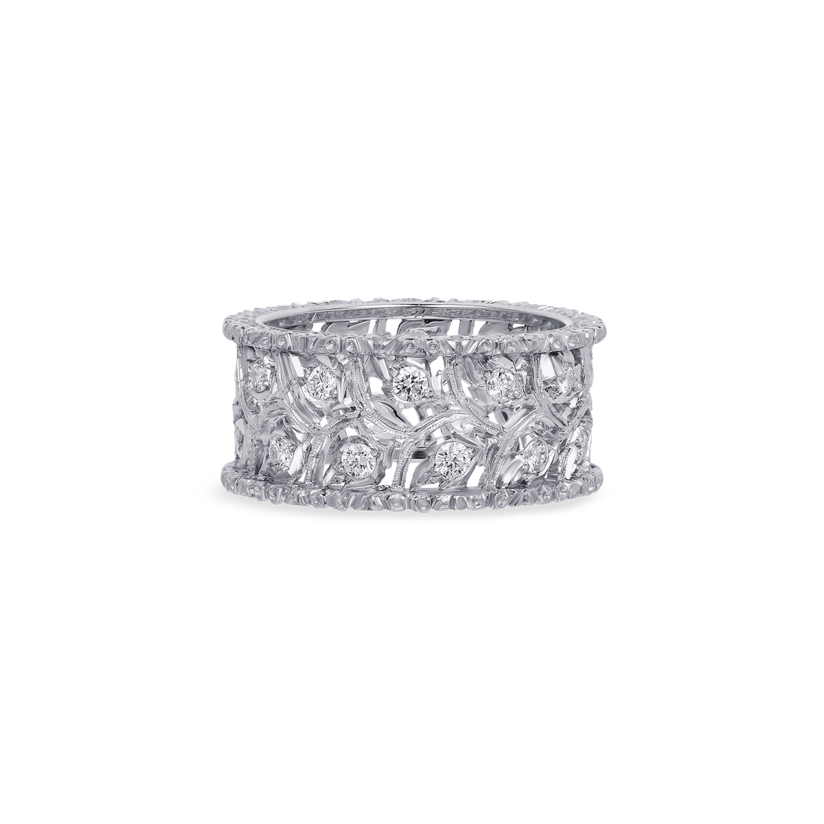 Carave Paris Vine Lattice Eternity Band Ring