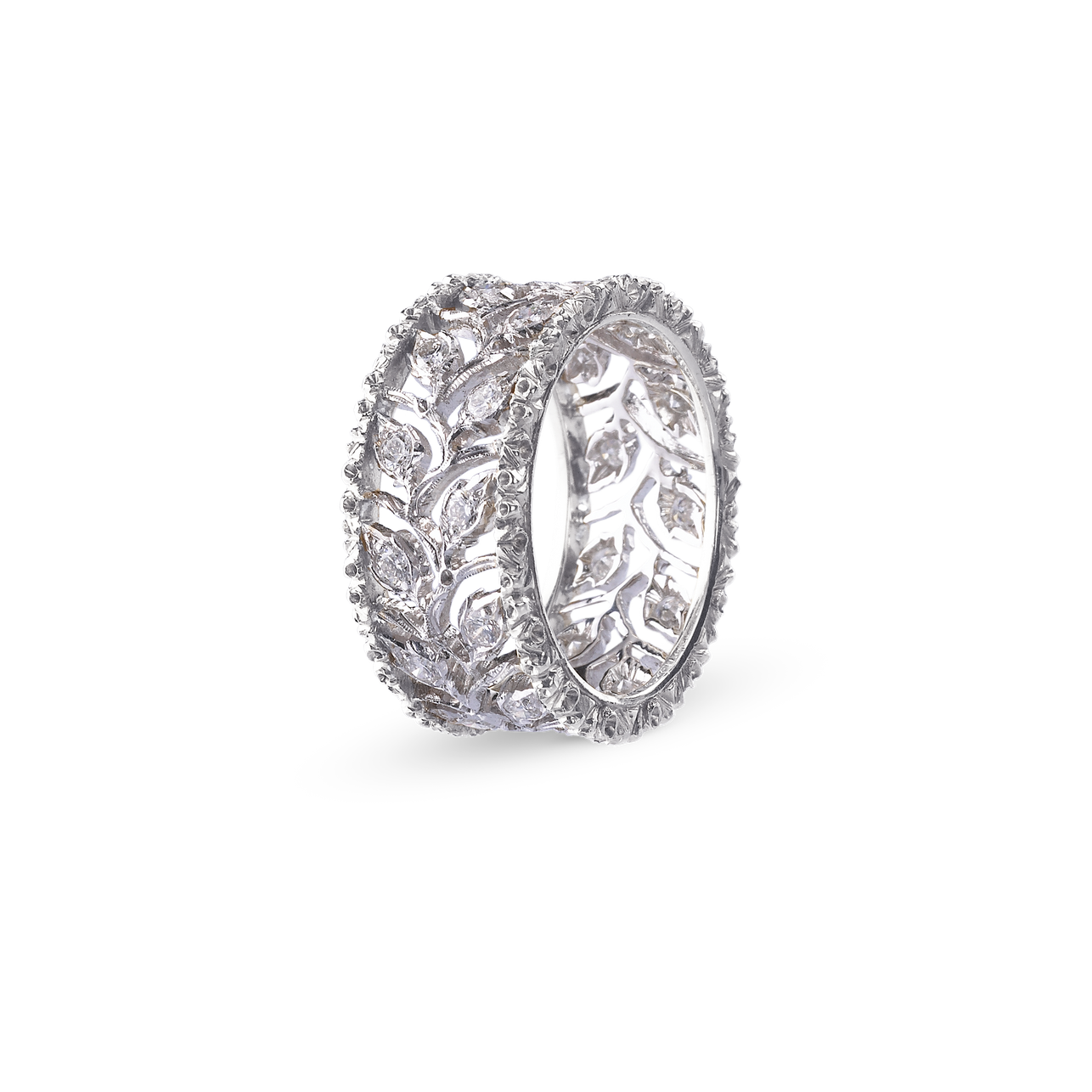Carave Paris Vine Lattice Eternity Band Ring