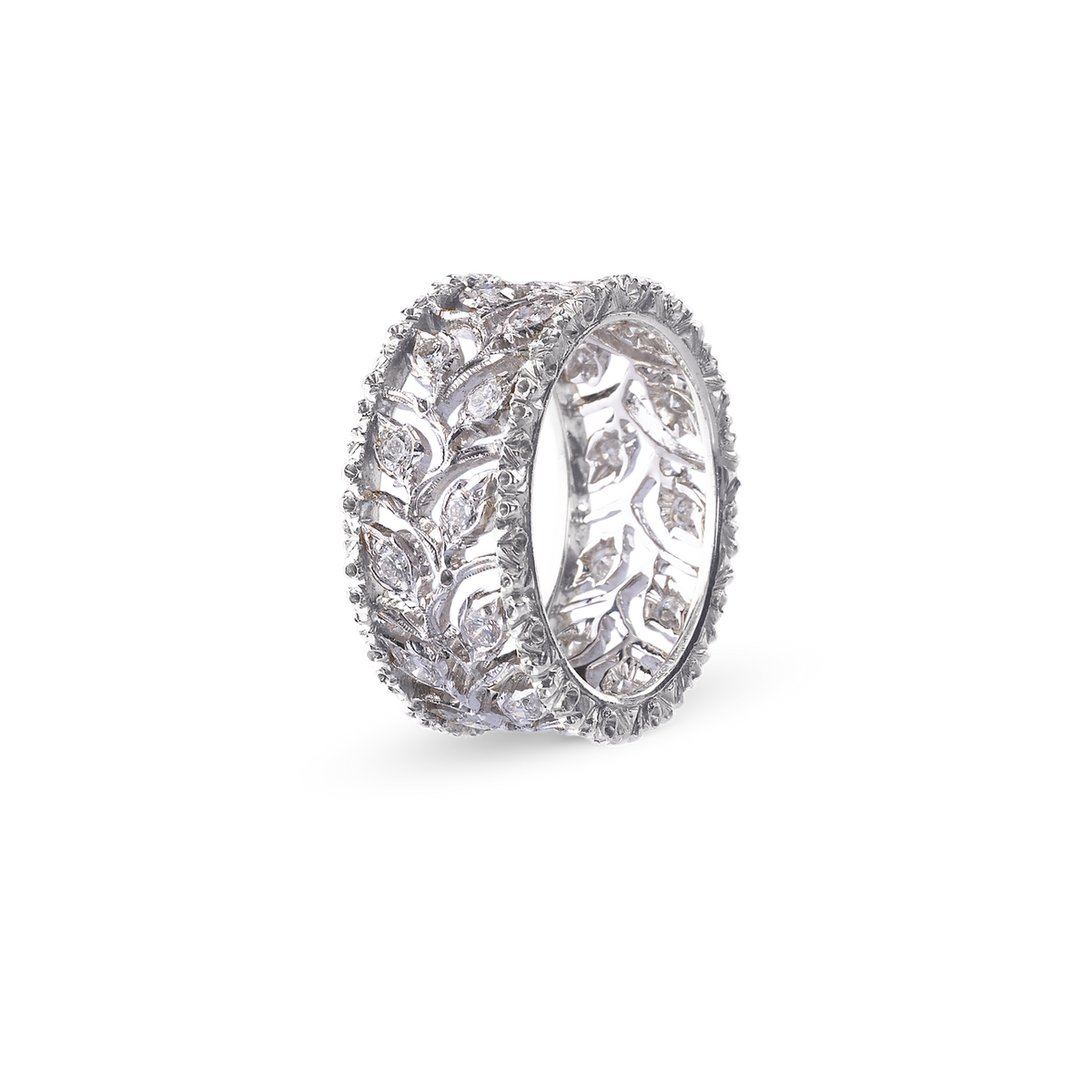 Carave Paris Vine Lattice Eternity Band Ring
