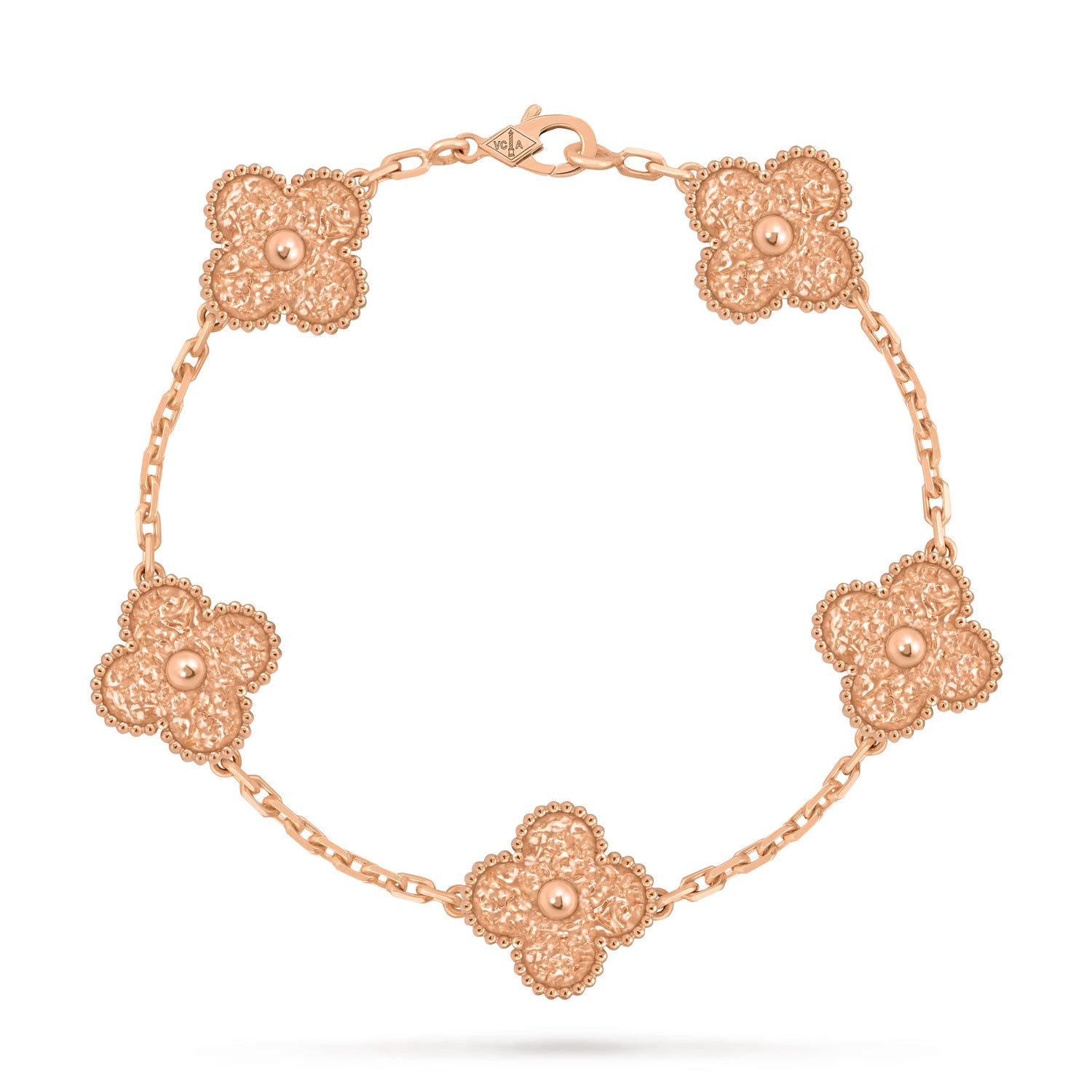 Carave Paris Floral Motif Link Bracelet