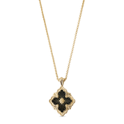 Carave Paris Vintage Floral Medallion Pendant Necklace