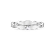 Carave Paris Wave Diamond Wedding Band