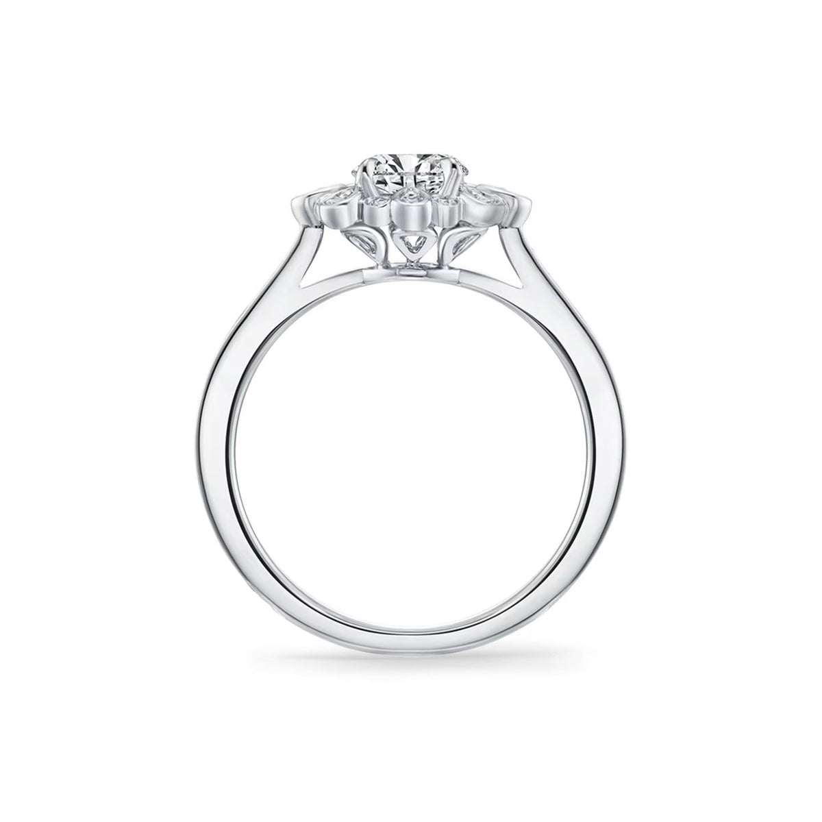 Carave Paris Blossom Diamond Engagement Ring