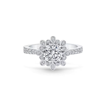 Carave Paris Blossom Diamond Engagement Ring