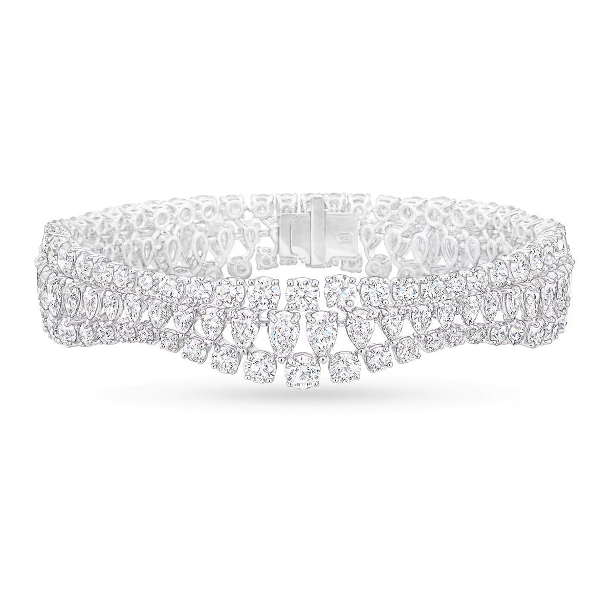 Carave Paris Couture Cascade Diamond Bracelet