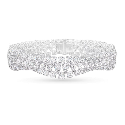 Carave Paris Couture Cascade Diamond Bracelet