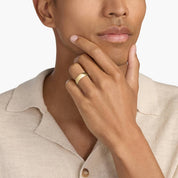 Sterling Silver Smooth Finish Comfort Fit Band Ring