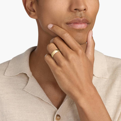 Carave Paris Gold Domed Band Ring