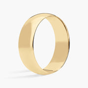 Sterling Silver Smooth Finish Comfort Fit Band Ring