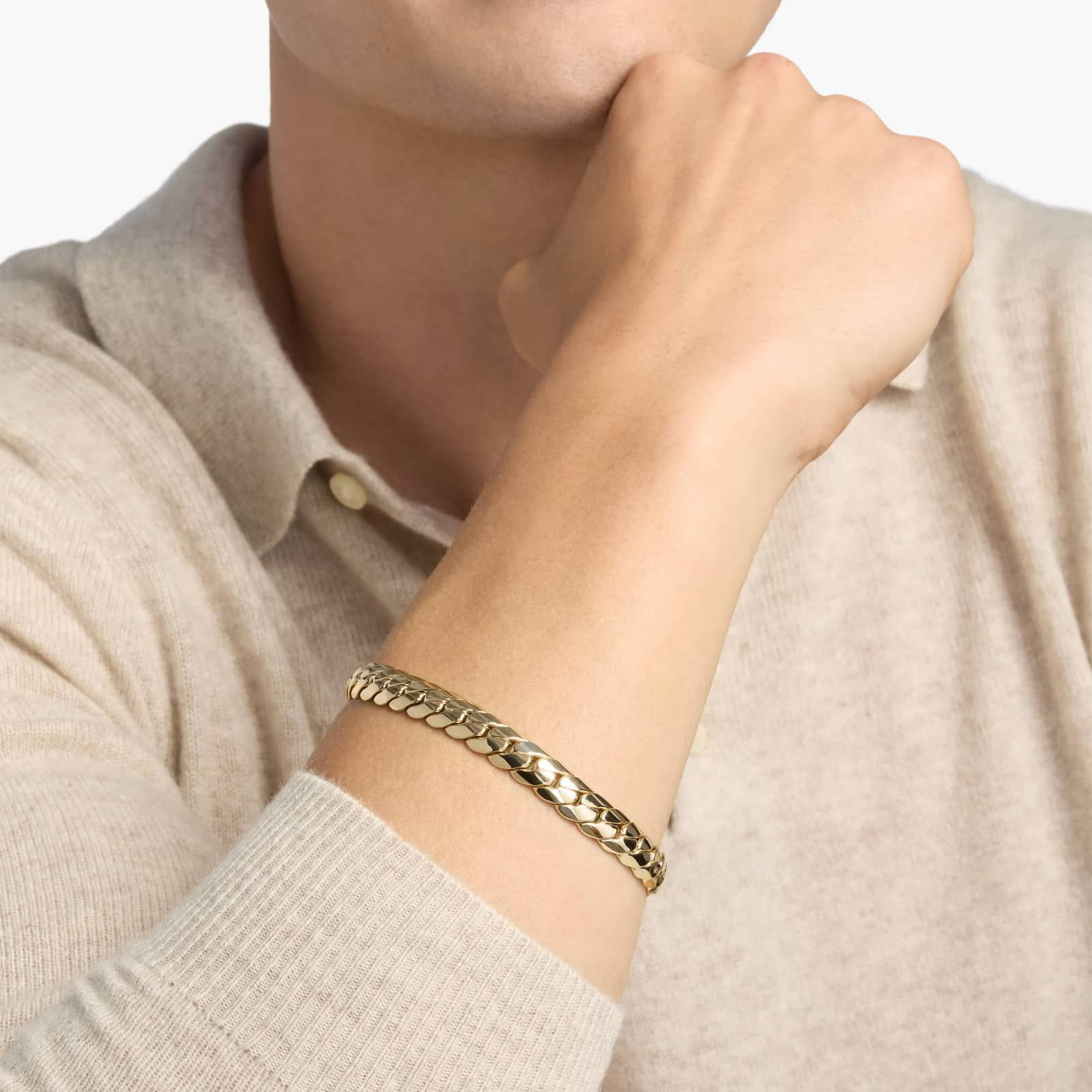 Carave Paris Classic Curb Link Chain Bracelet